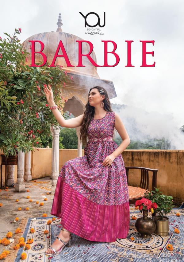 Wanna Barbie Modal Designer Print Exclusive Kurti Collection